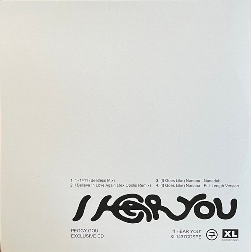 Peggy Gou – I Hear You (2-CD)