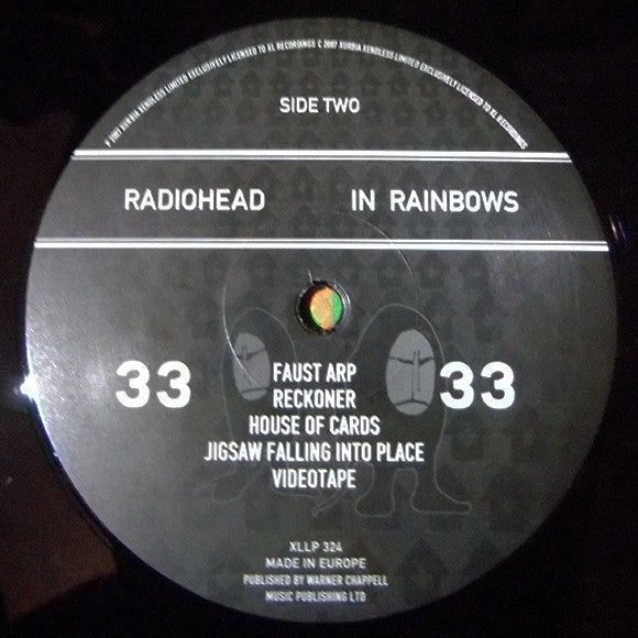 Radiohead – In Rainbows (LP Vinyl)