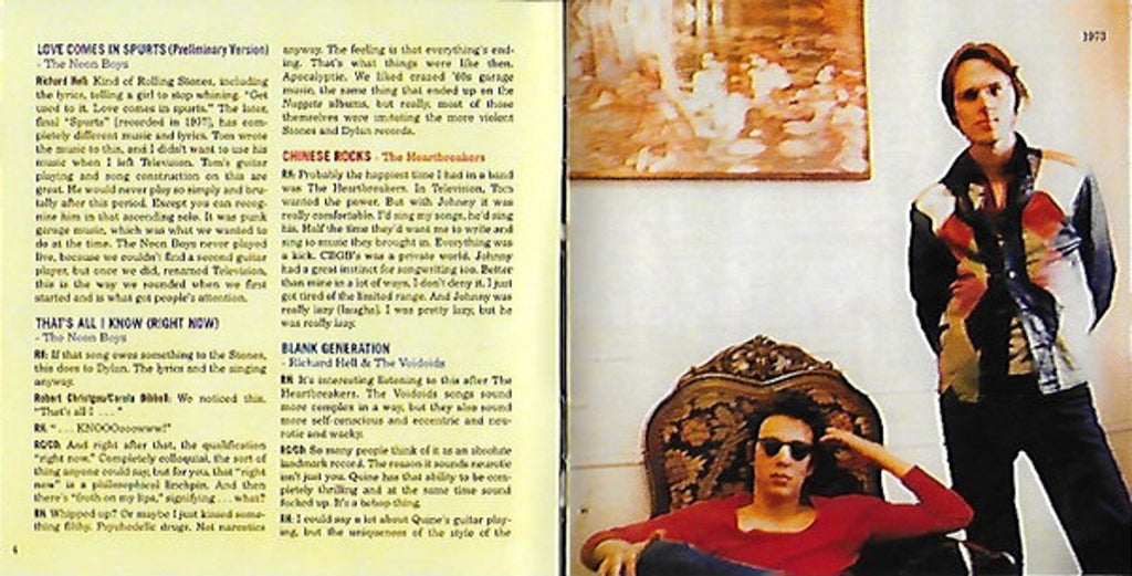 Richard Hell – Spurts: The Richard Hell Story (CD)