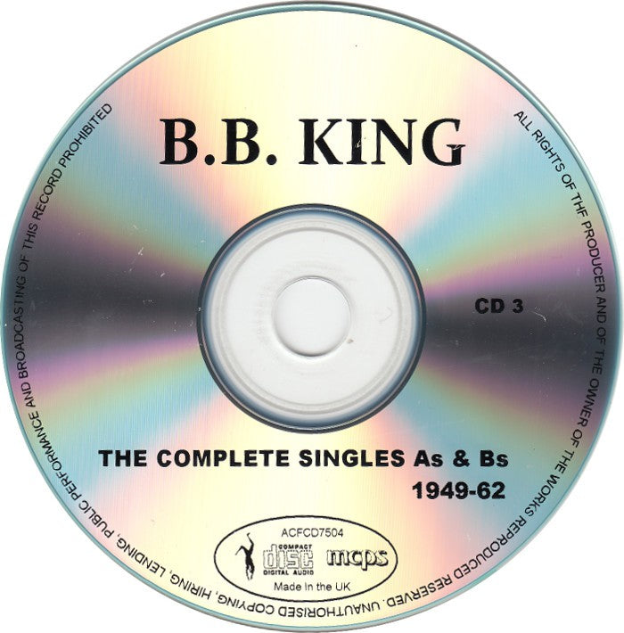 B.B. King – Complete Singles As & Bs 1949-62 (5-CD)