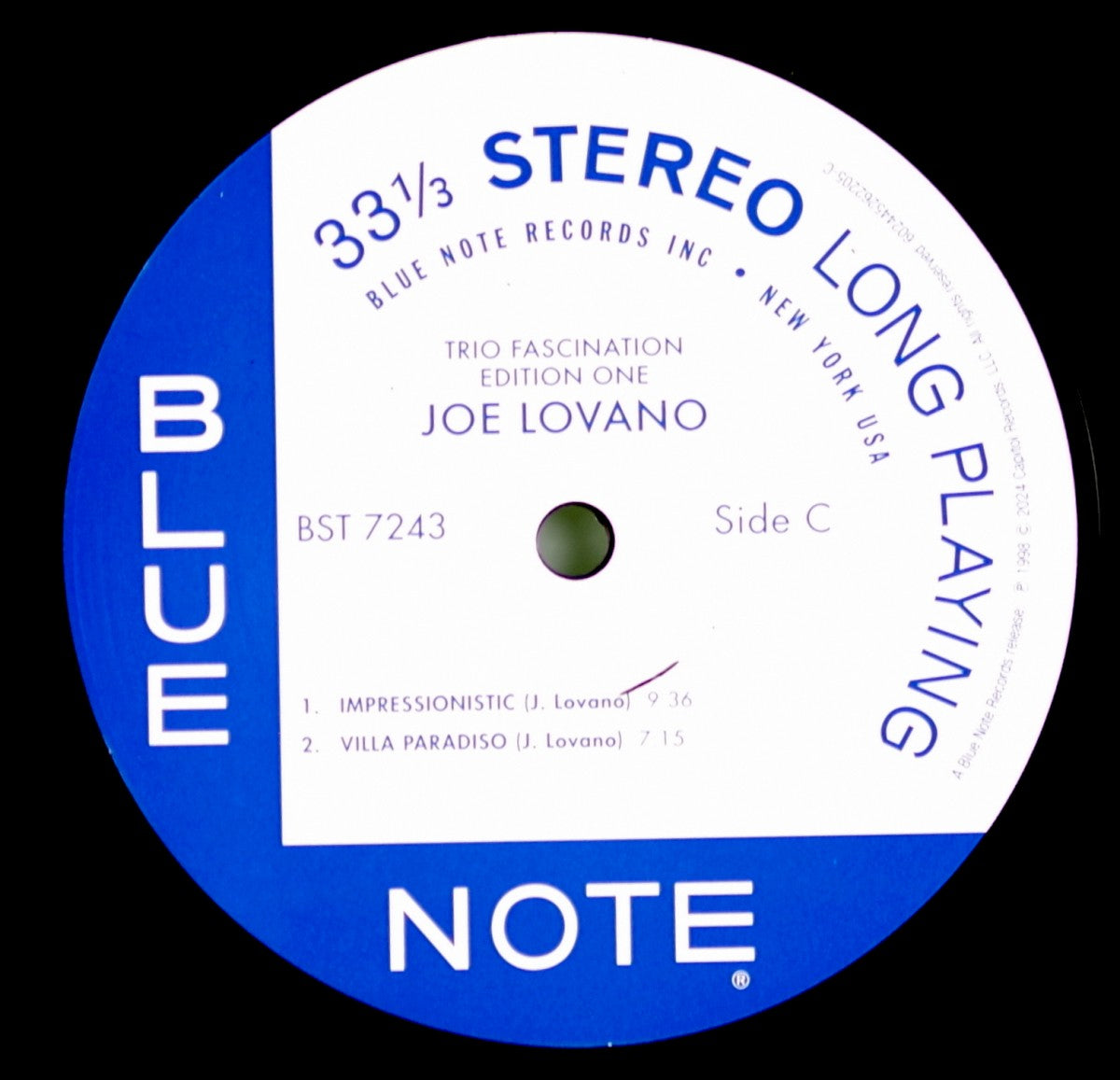 Joe Lovano – Trio Fascination (2-LP Vinyl)