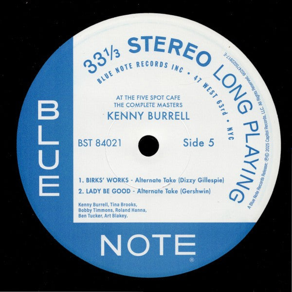 Kenny Burrell / Blakey,Art - Kenny Burrell  / Blakey,Art – On View At The Five Spot Cafe: The Complete Master (3-LP Vinyl)