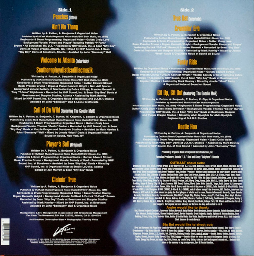 Outkast – Southernplayalisticadillacmuzik (LP Vinyl)