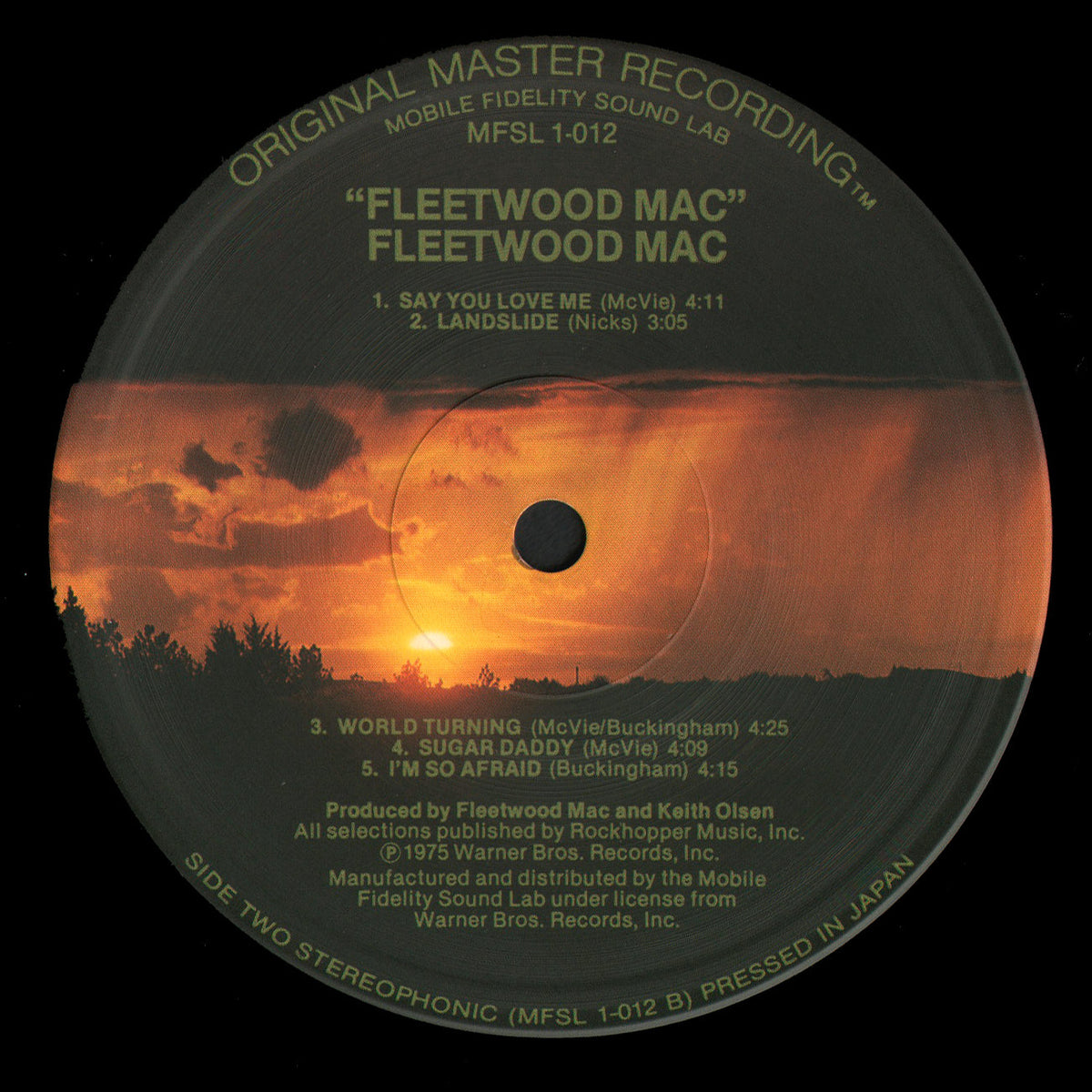 Fleetwood Mac – Fleetwood Mac (Mobile Fidelity 2-LP Vinyl)