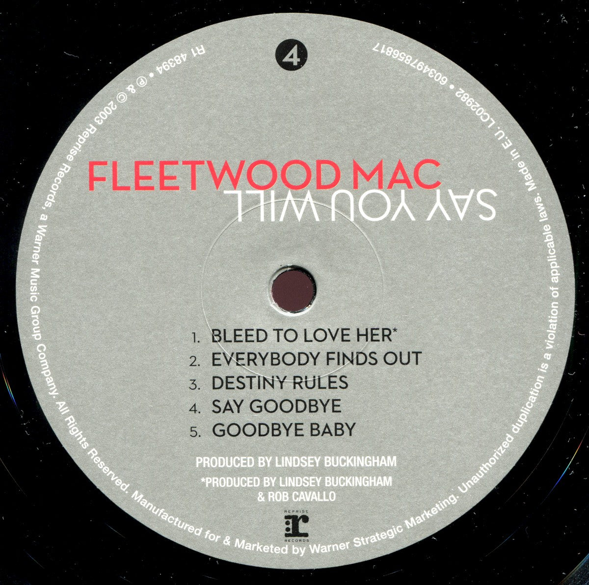 Fleetwood Mac – Say You Will (2-LP Vinyl)