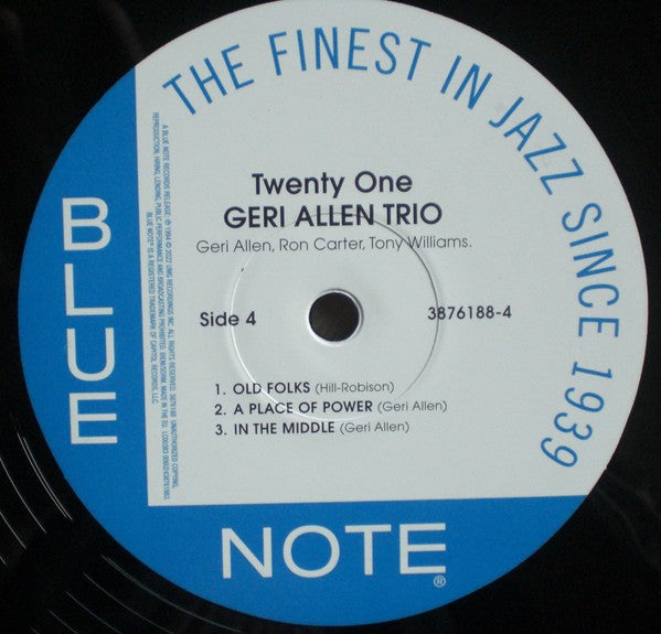 Geri Allen Trio – Twenty One (2-LP Vinyl)