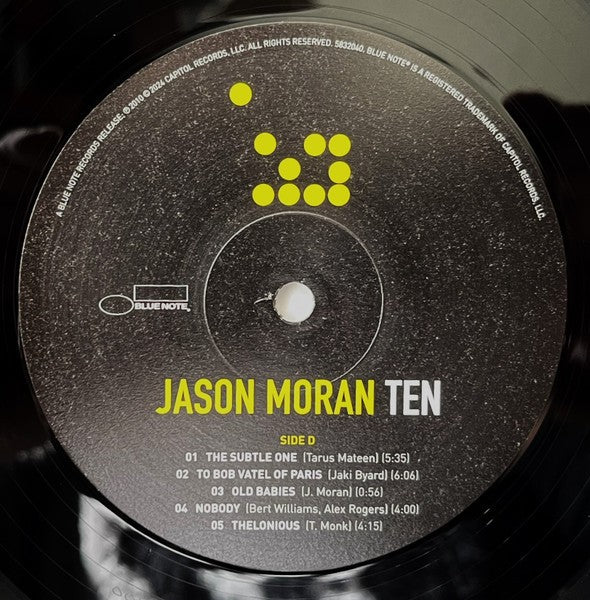 Jason Moran – Ten (2-LP Vinyl)