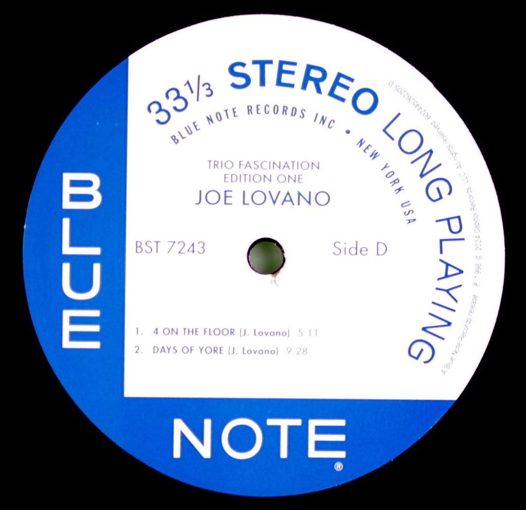 Joe Lovano – Trio Fascination (2-LP Vinyl)
