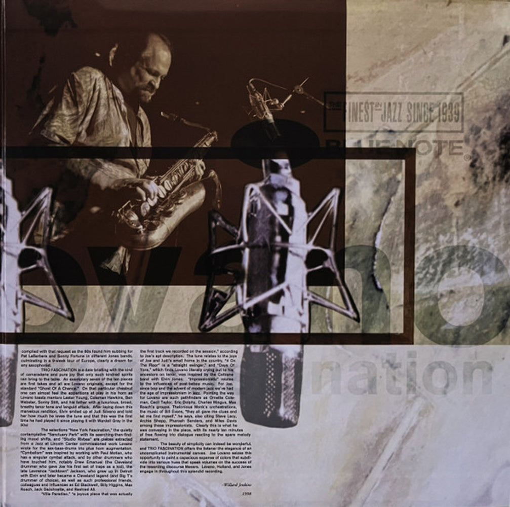 Joe Lovano – Trio Fascination (2-LP Vinyl)