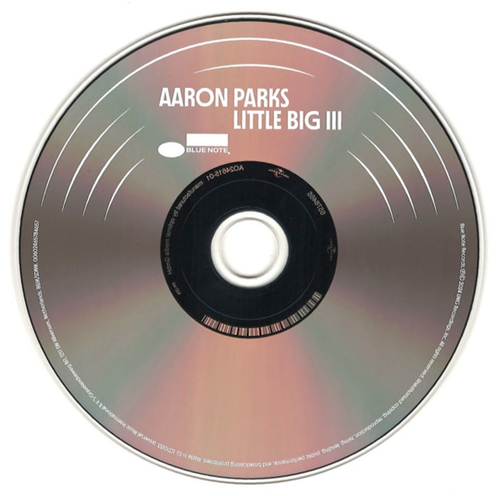 Aaron Parks – Little Big III (CD)
