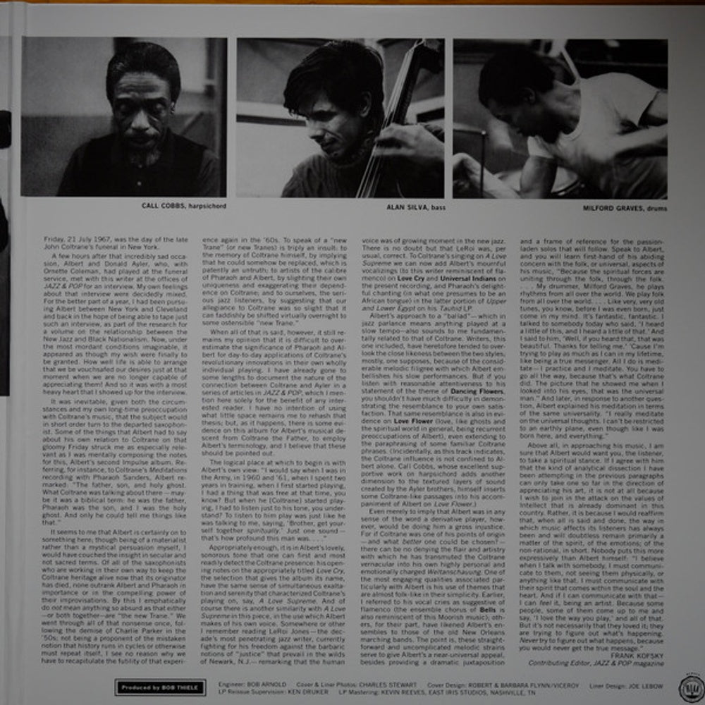 Albert Ayler – Love Cry (LP Vinyl)