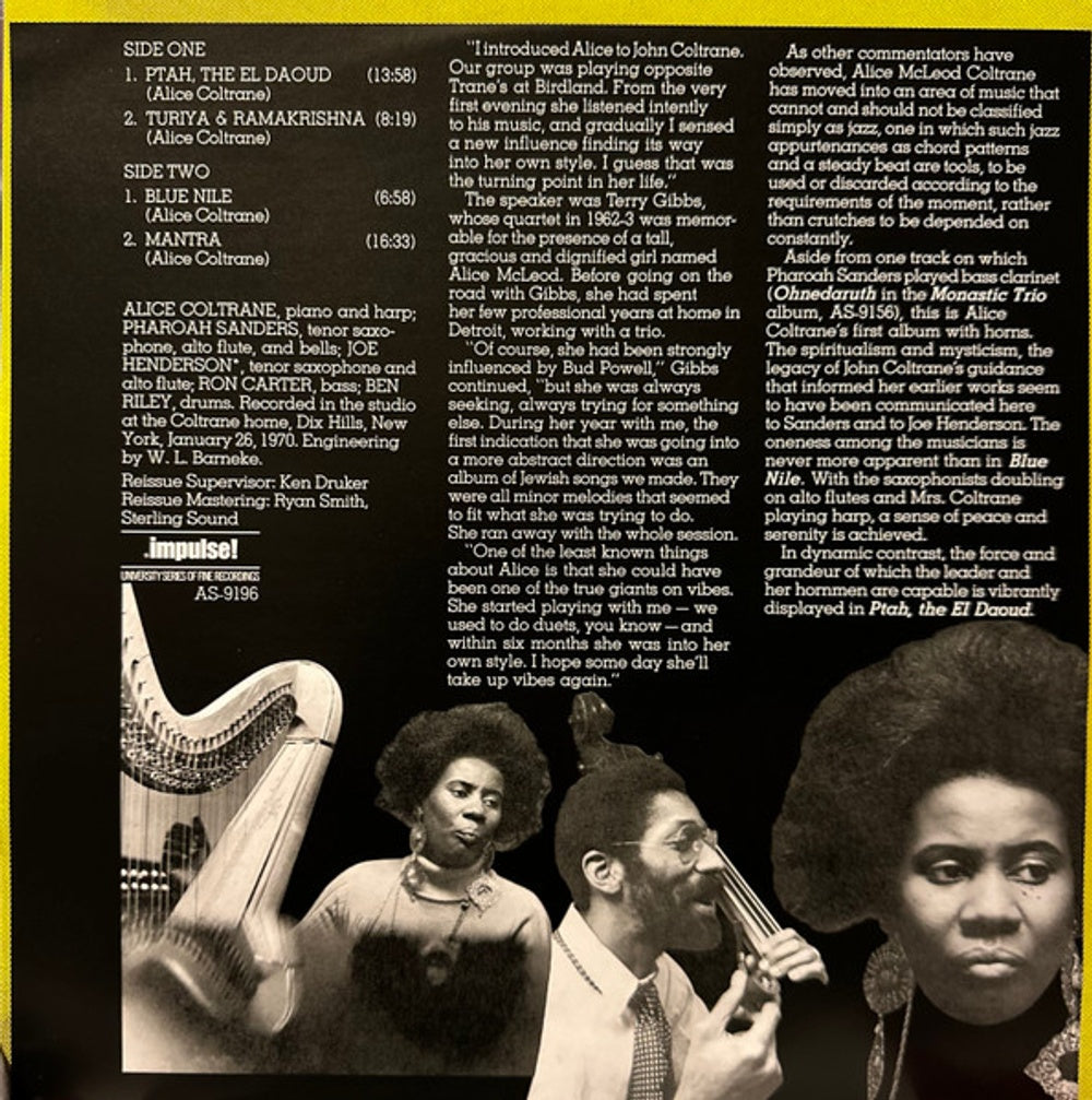 Alice Coltrane – Ptah The El Daoud (LP Vinyl)