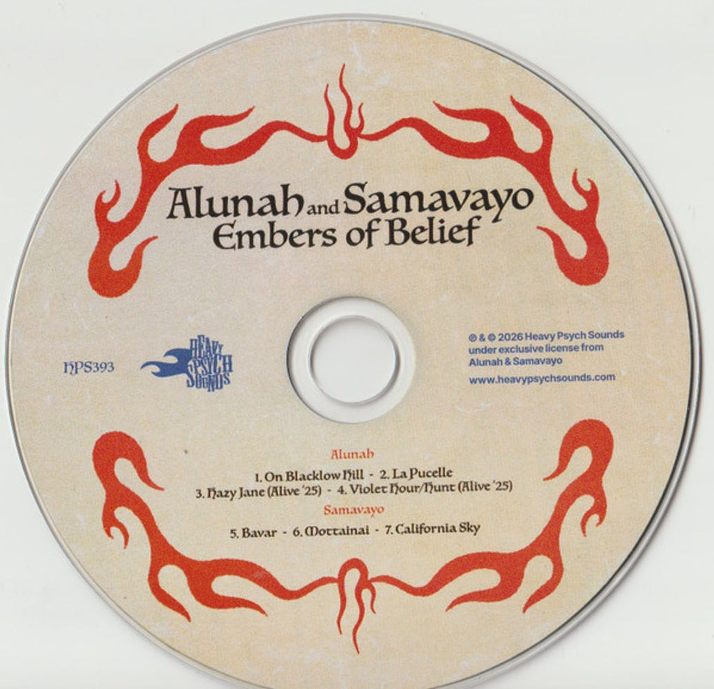 Alunah & Samavayo – Embers of Belief (CD)