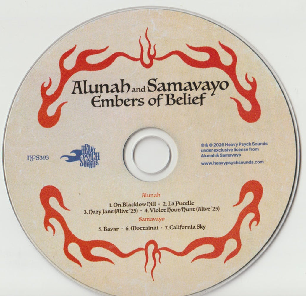 Alunah & Samavayo – Embers of Belief (CD)