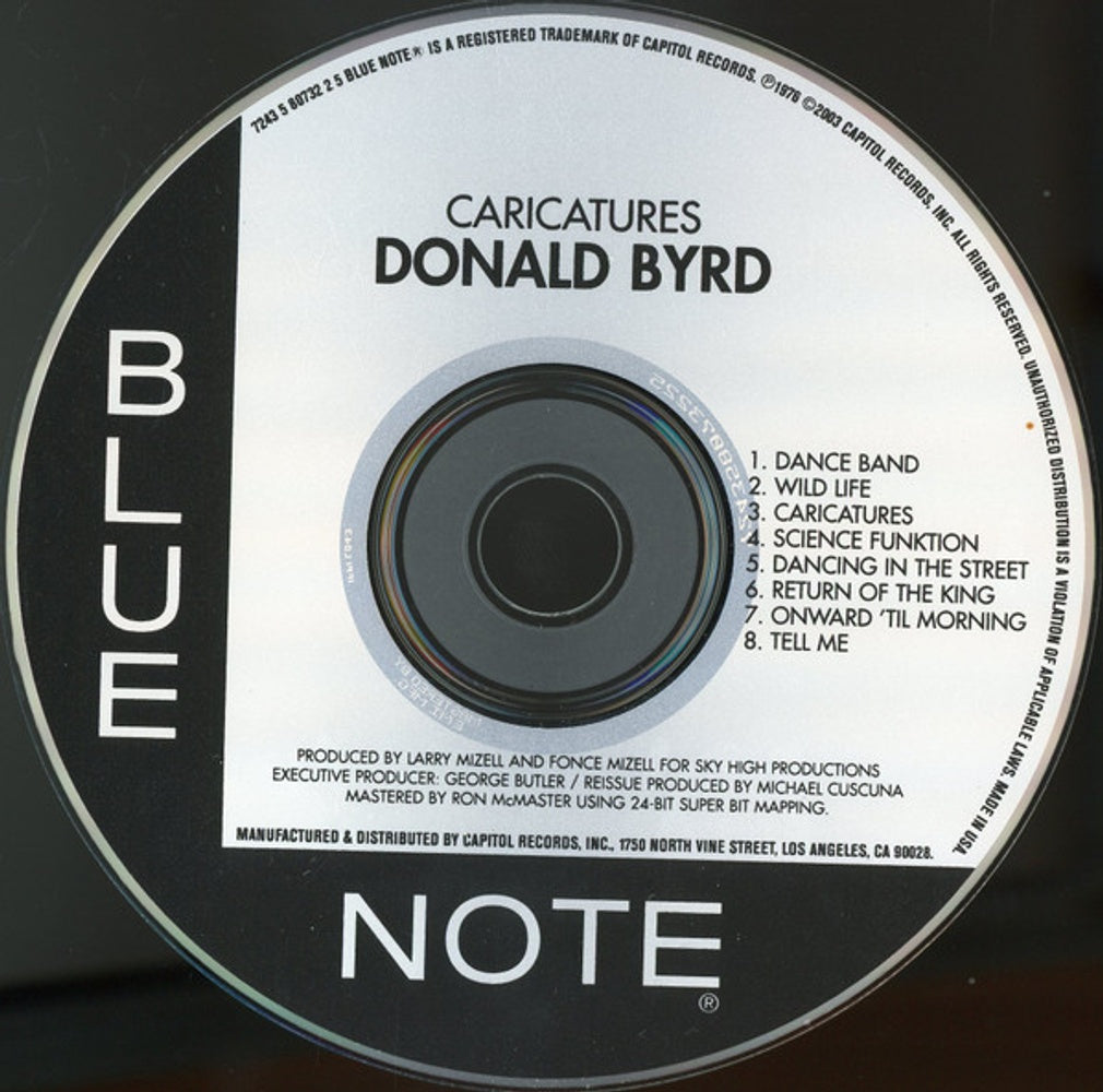 Donald Byrd – Caricatures (CD)