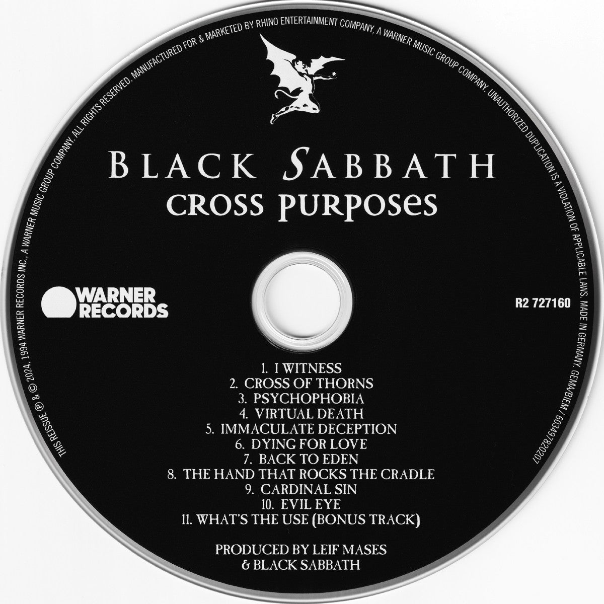 Black Sabbath – Cross Purposes (CD)