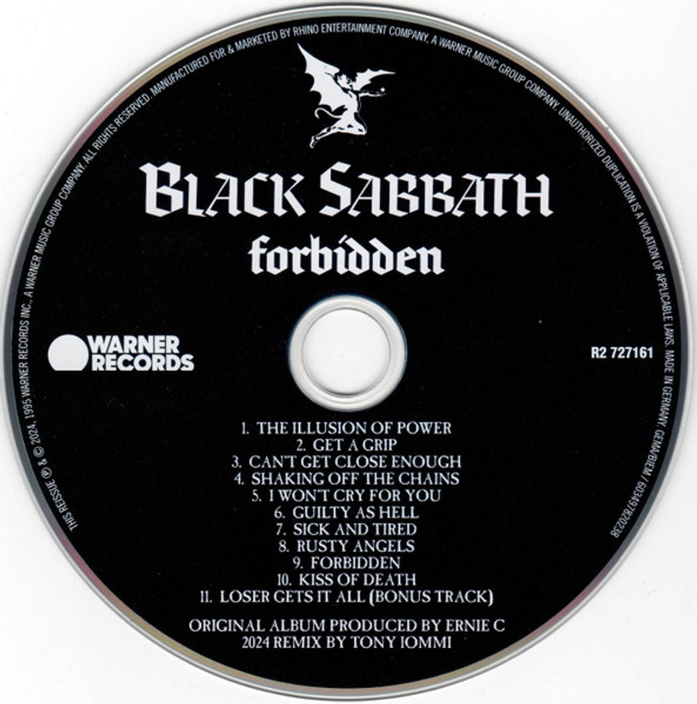 Black Sabbath – Forbidden (CD)