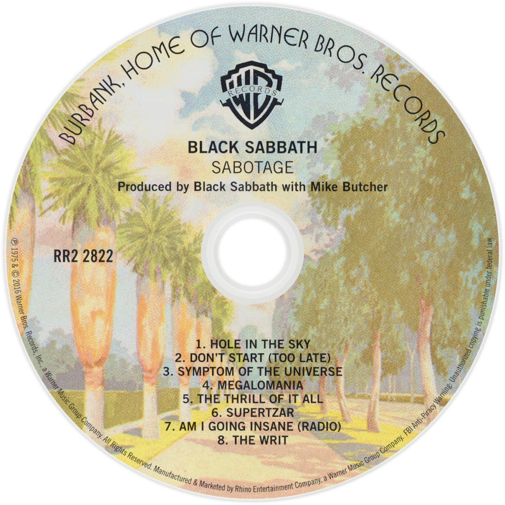 Black Sabbath – Sabotage (CD)