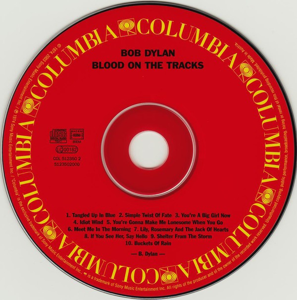 Bob Dylan – Blood On The Tracks (LP Vinyl)
