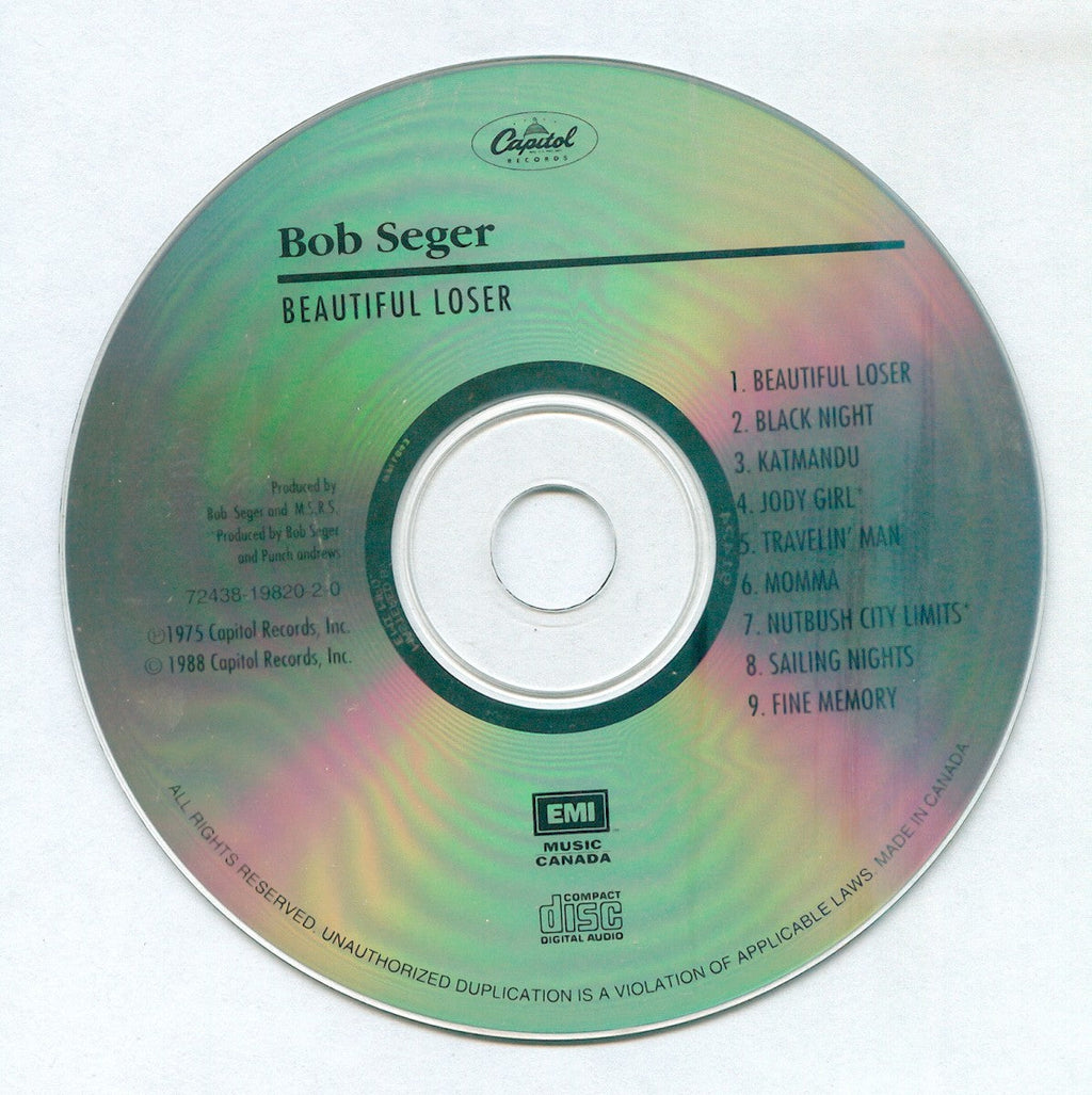 Bob Seger – Beautiful Loser (CD)
