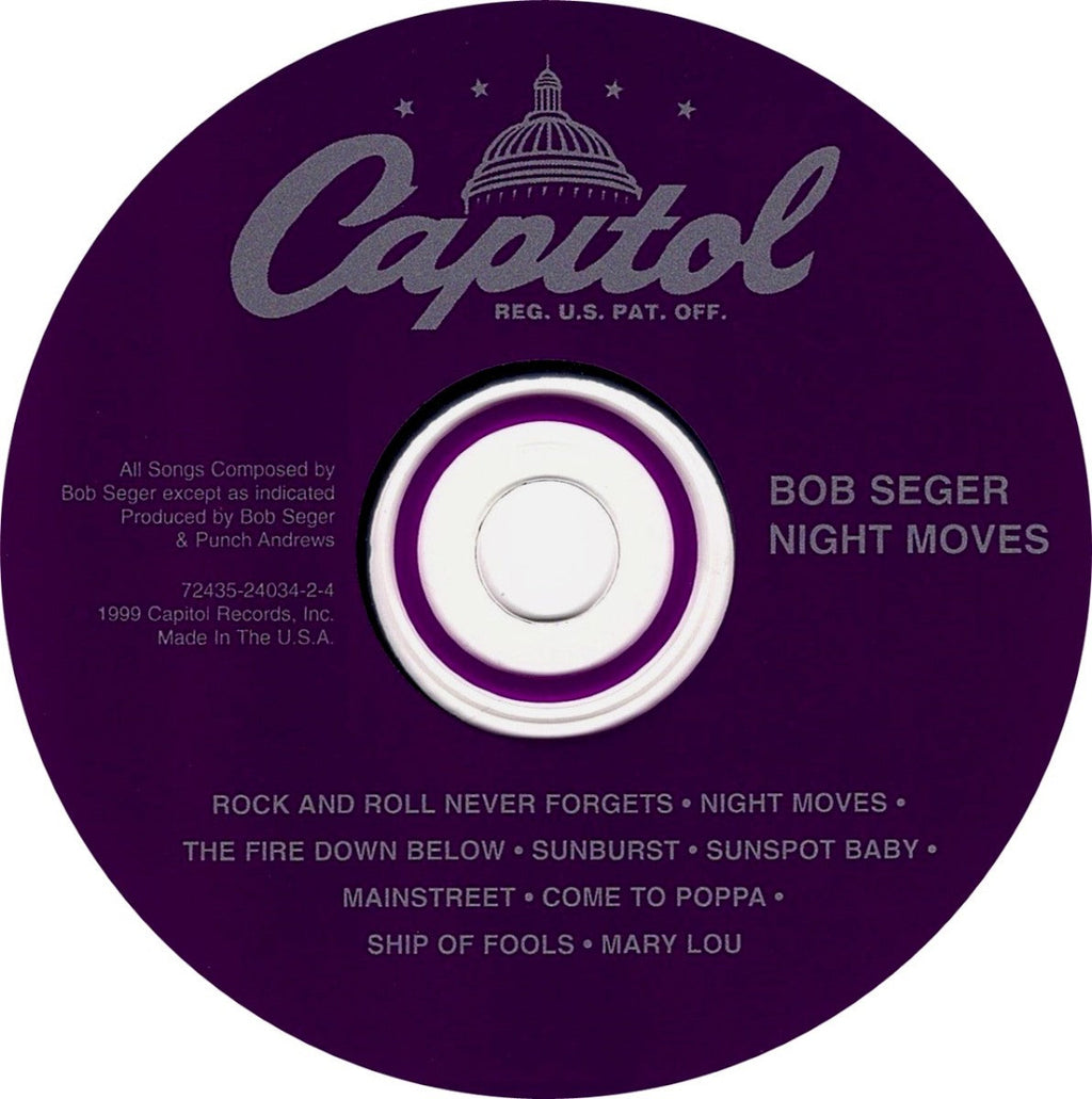 Bob Seger – Night Moves (CD)