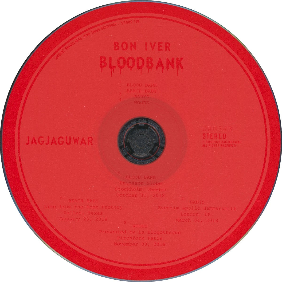 Bon Iver – Blood Bank EP (CD)