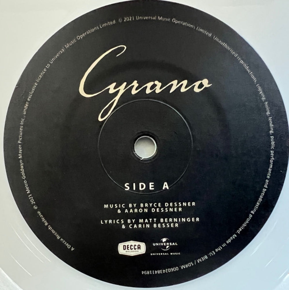 Bryce Dessner & Aaron Dessner – Cyrano: Original Motion Picture Soundtrack (2-LP Vinyl)
