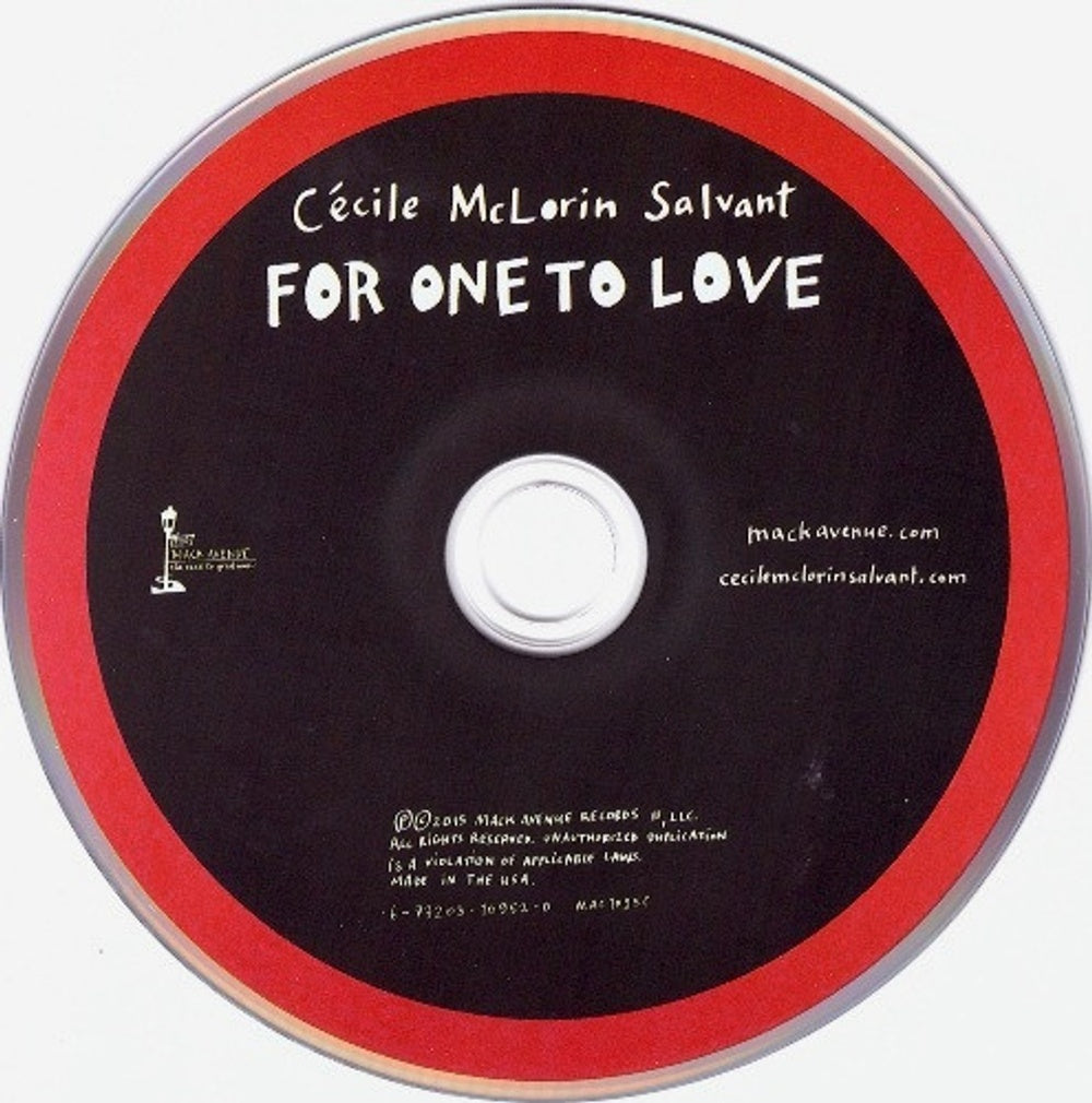Cecile McLorin Salvant – For One to Love (CD)