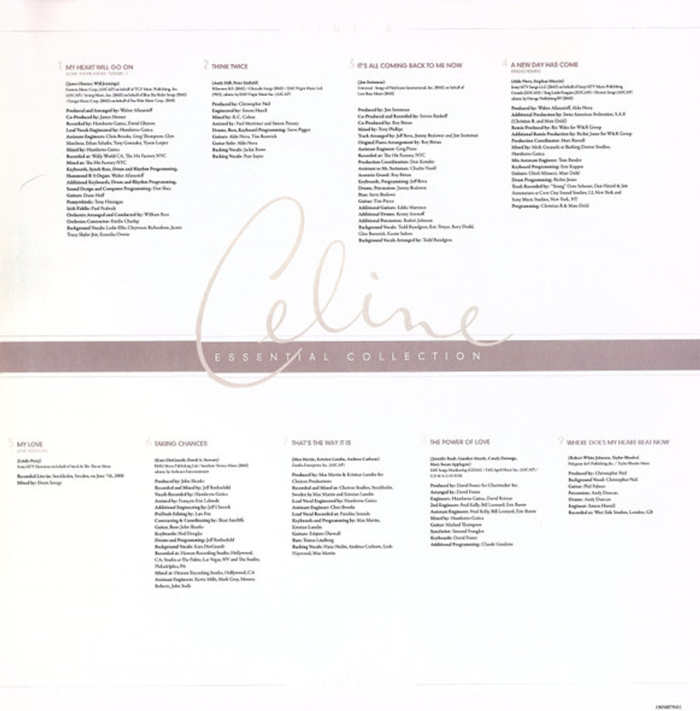 Celine Dion – MY LOVE Essential Collection (2-LP Vinyl)