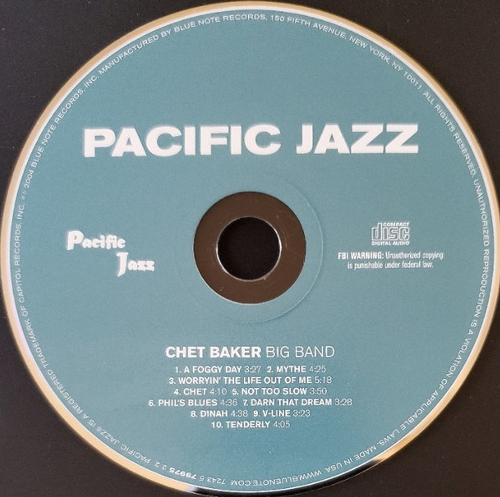 Chet Baker – Big Band (CD)