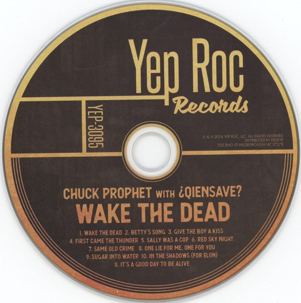 Chuck Prophet – Wake The Dead (CD)