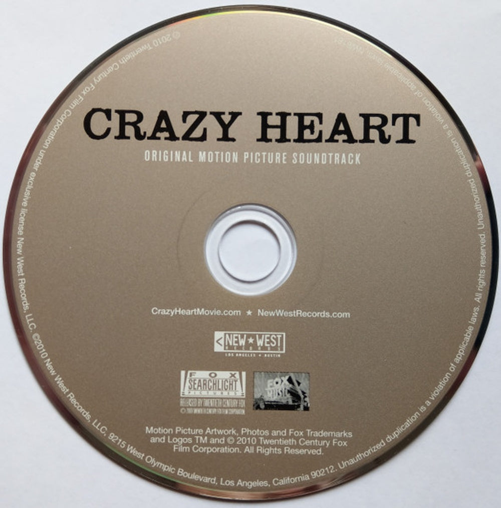 Crazy Heart - Original Motion Picture Soundtrack (CD)
