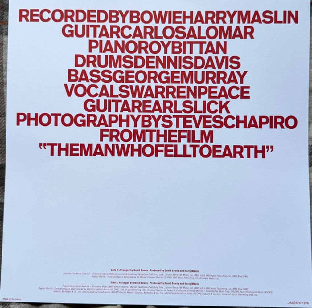 David Bowie – Station To Station (LP Vinyl)