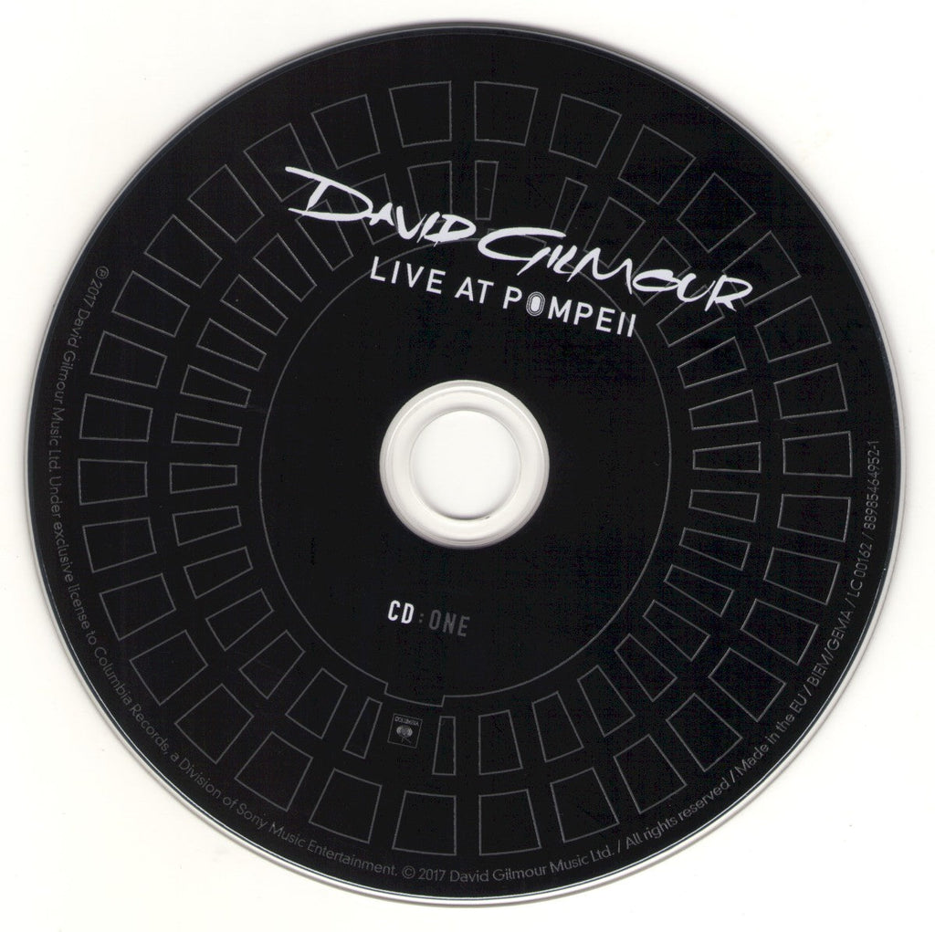 David Gilmour – Live At Pompeii (2-CD)