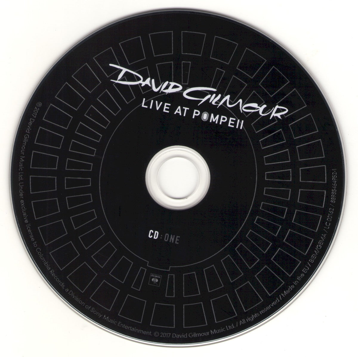 David Gilmour – Live At Pompeii (2-CD)