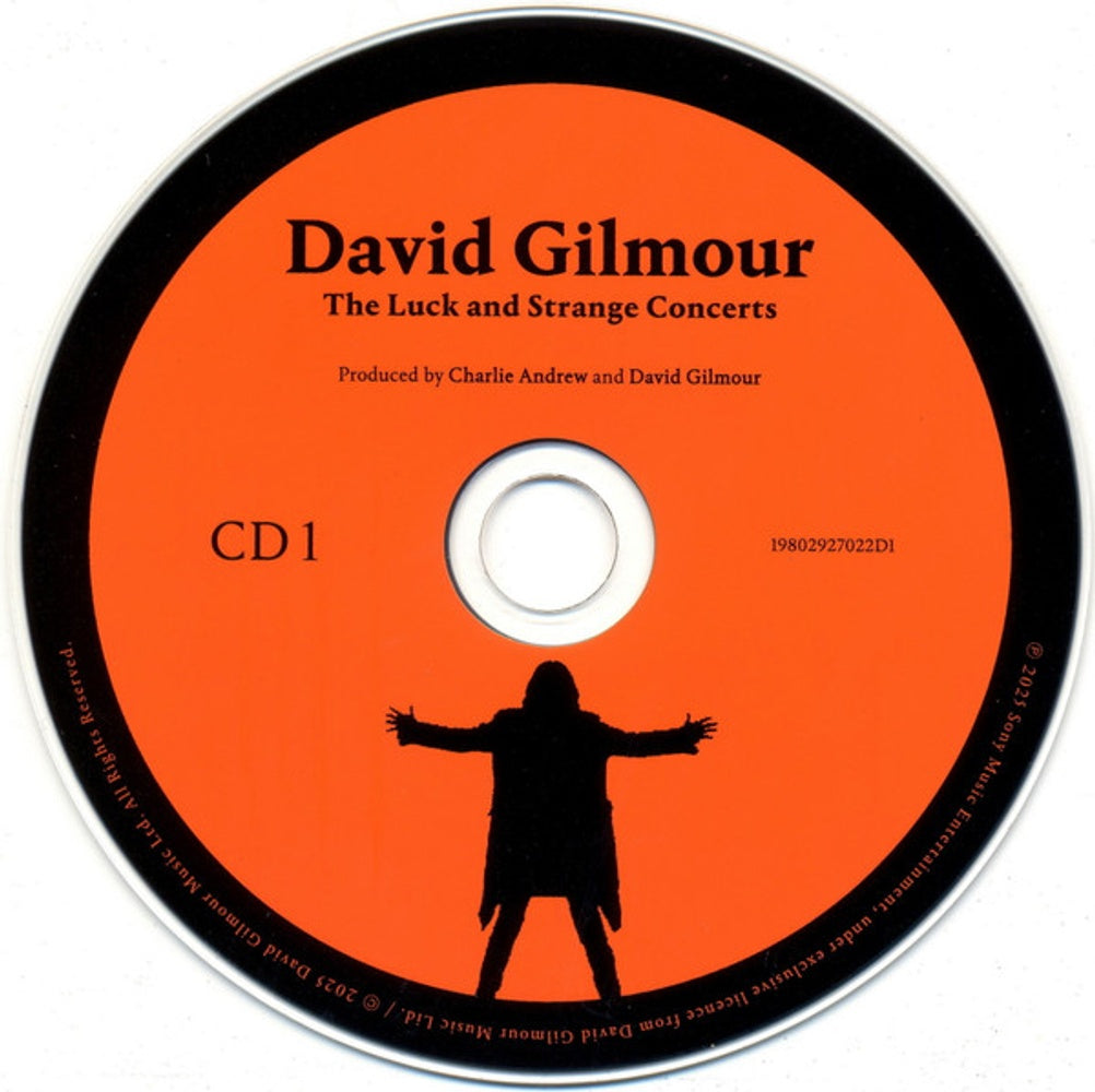 David Gilmour – The Luck And Strange Concerts (2-CD)