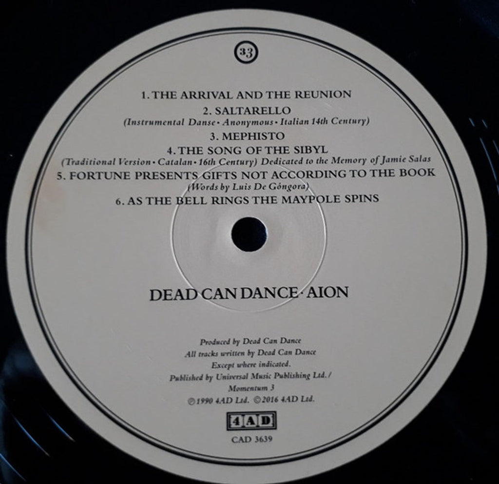 Dead Can Dance – Aion (LP Vinyl)