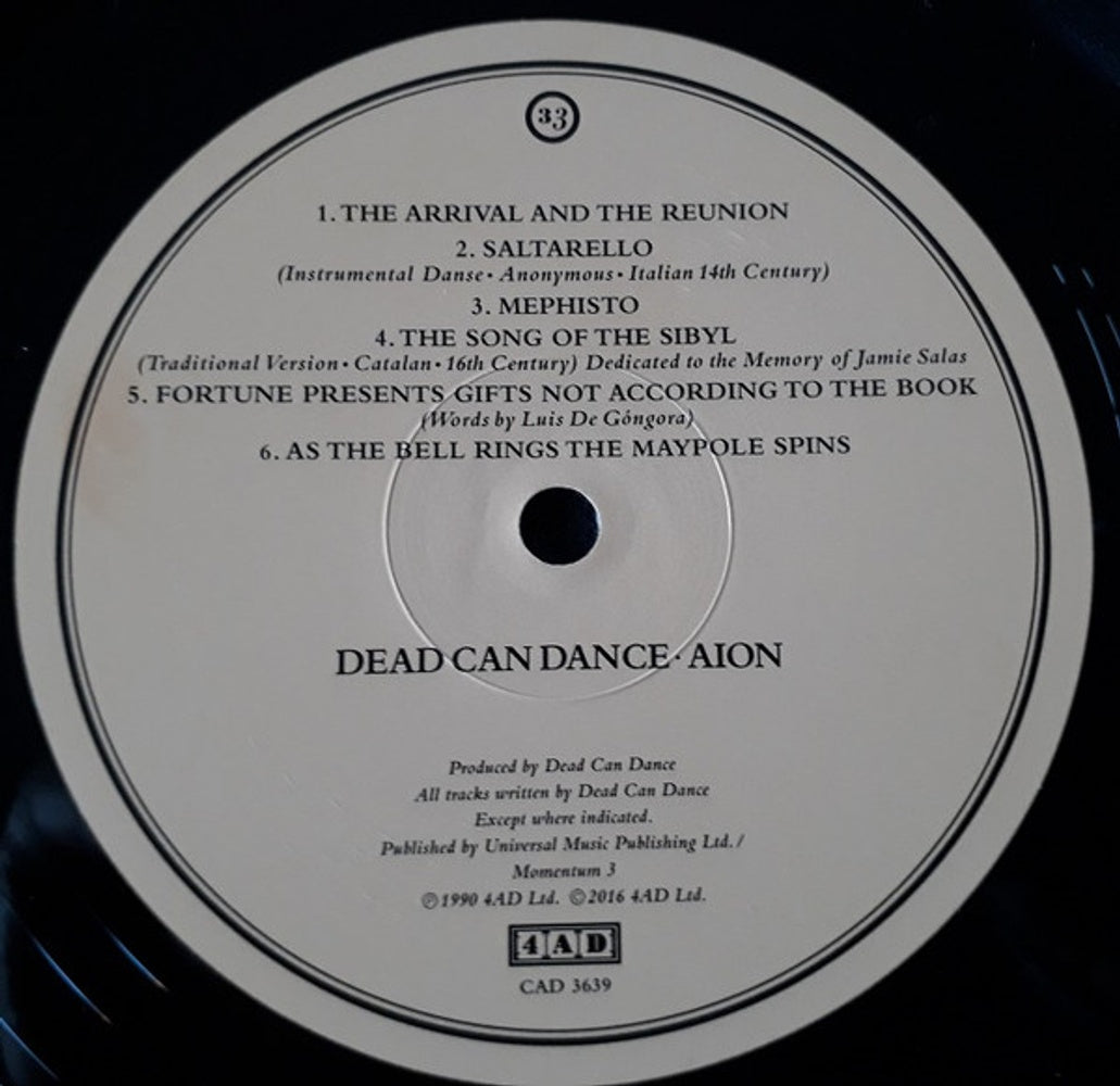 Dead Can Dance – Aion (LP Vinyl)