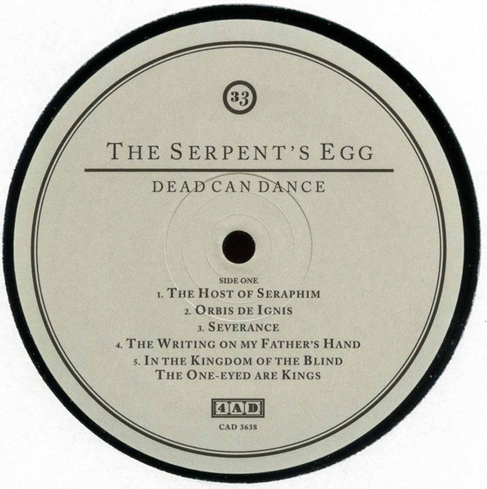 Dead Can Dance – The Serpent's Egg (LP Vinyl)