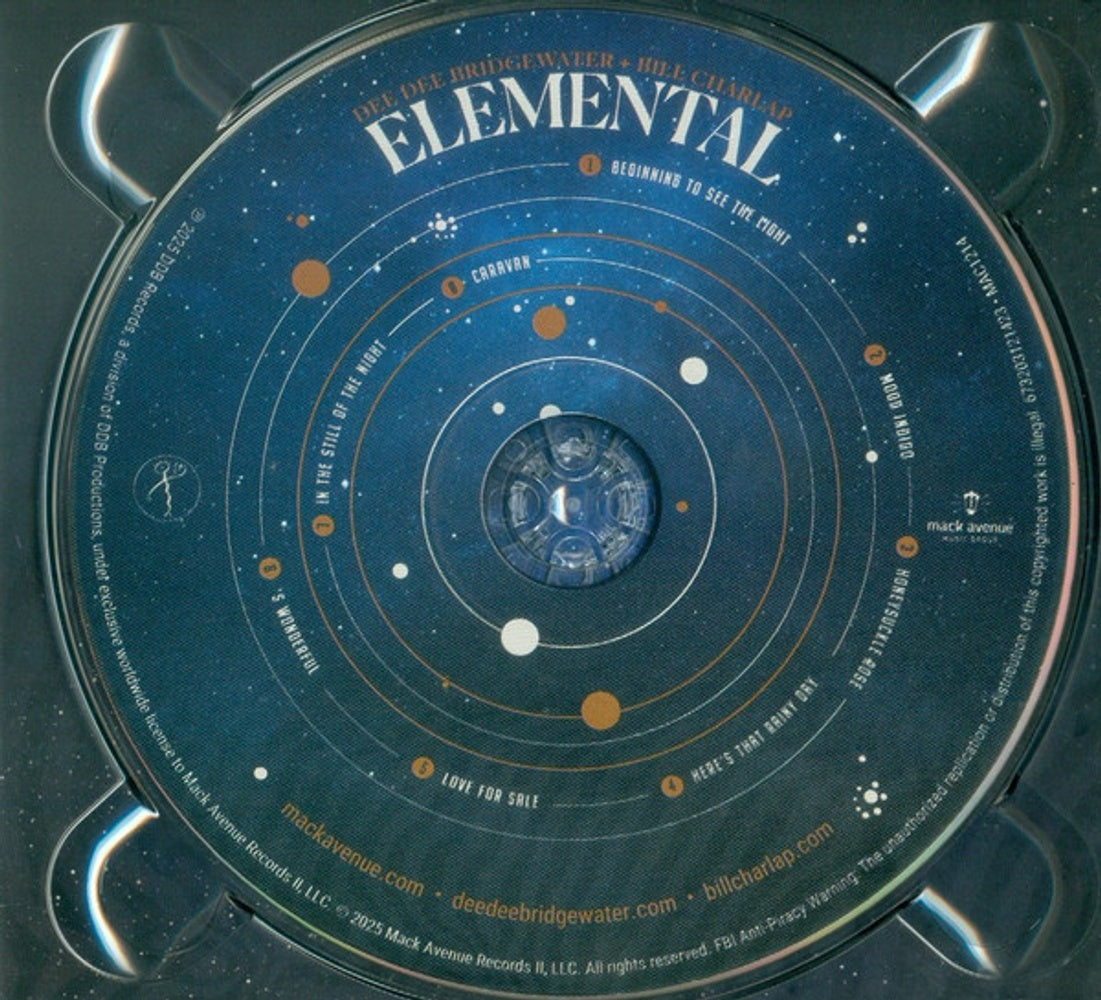Dee Dee Bridgewater & Bill Charlap – Elemental (CD)