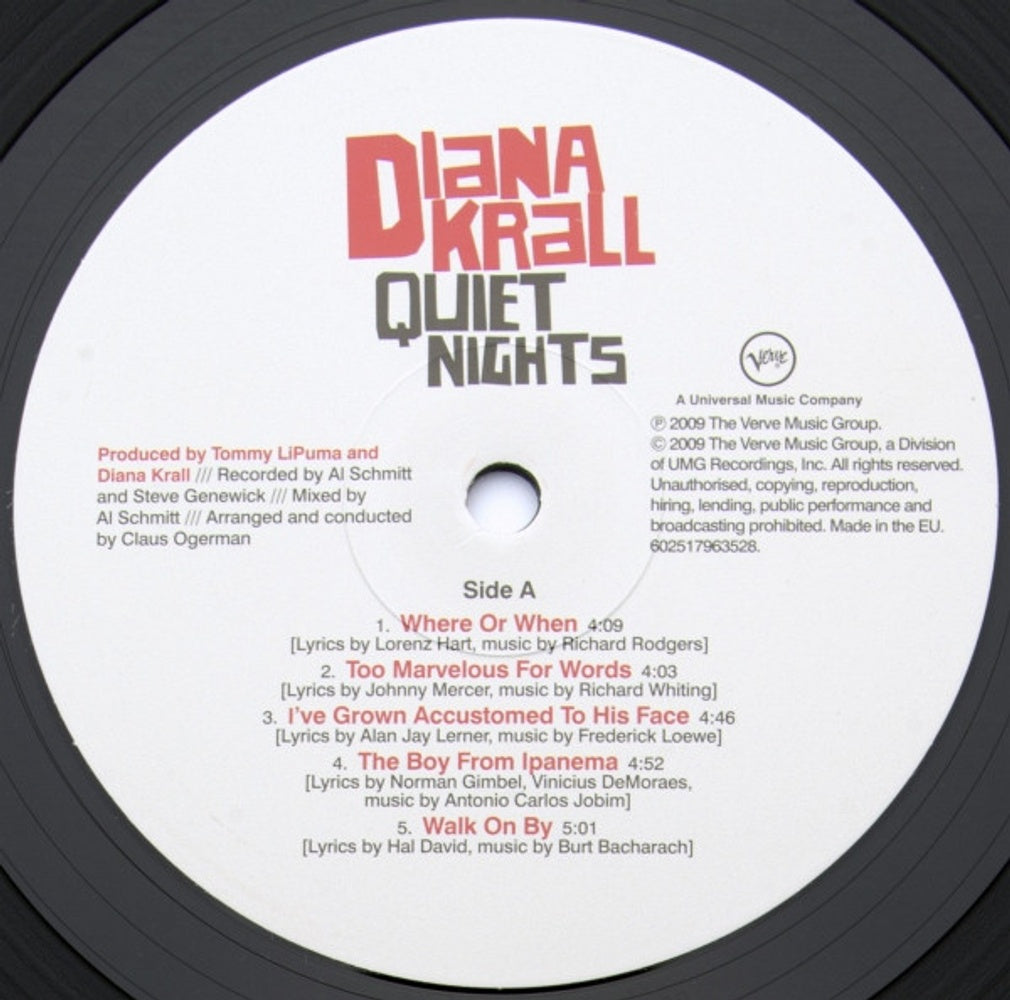 Diana Krall – Quiet Nights (LP Vinyl)