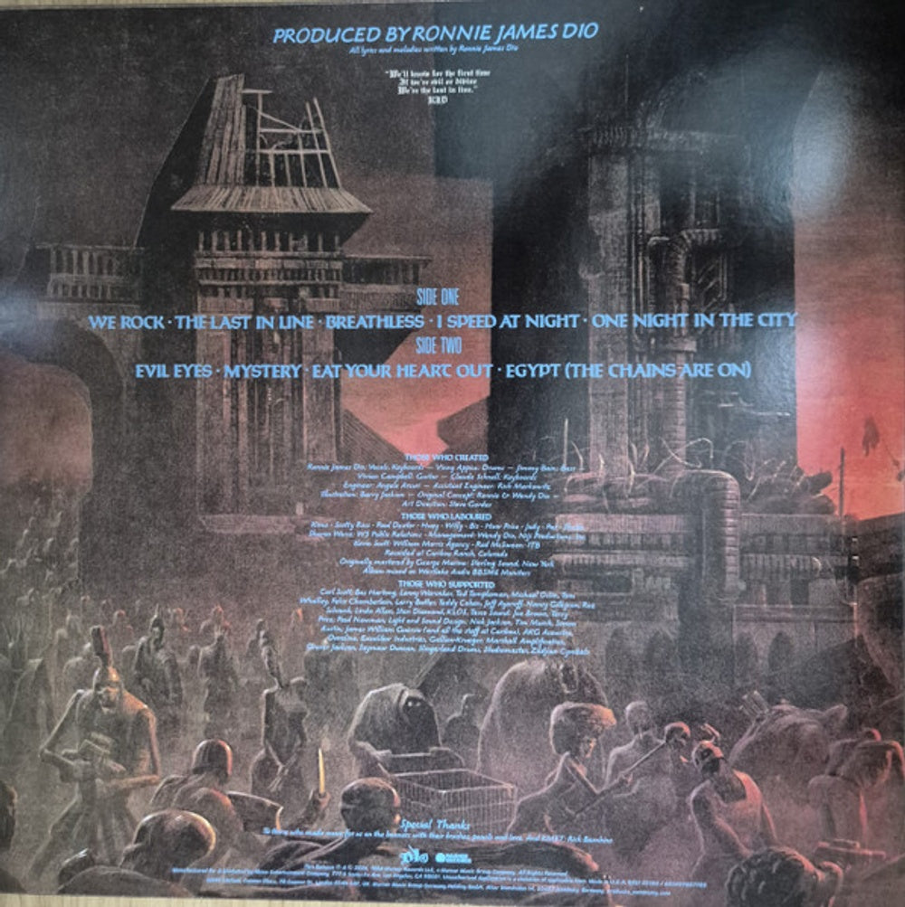 Dio – Last In Line (LP Vinyl)