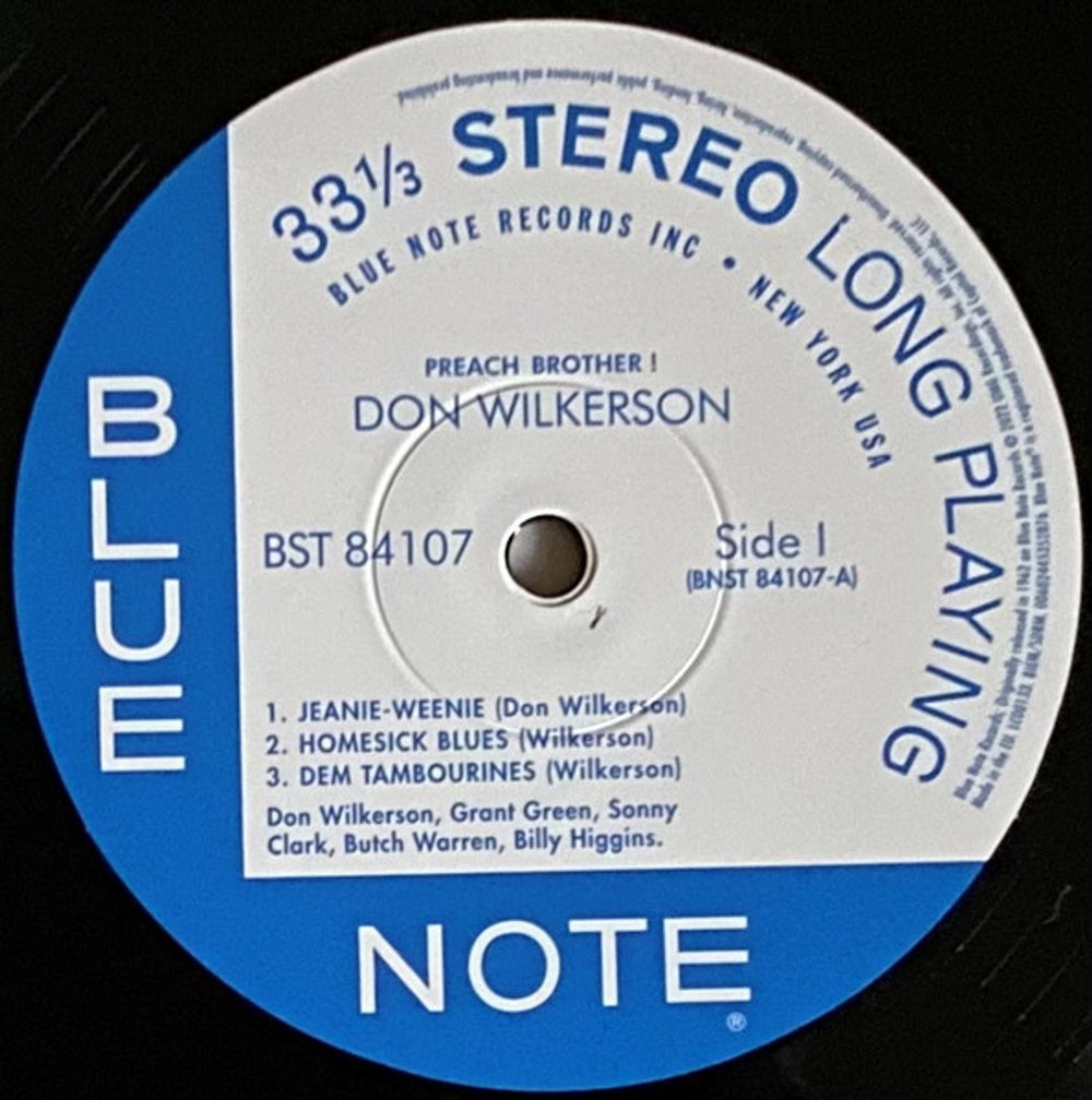 Don Wilkerson – Preach Brother! (LP Vinyl)