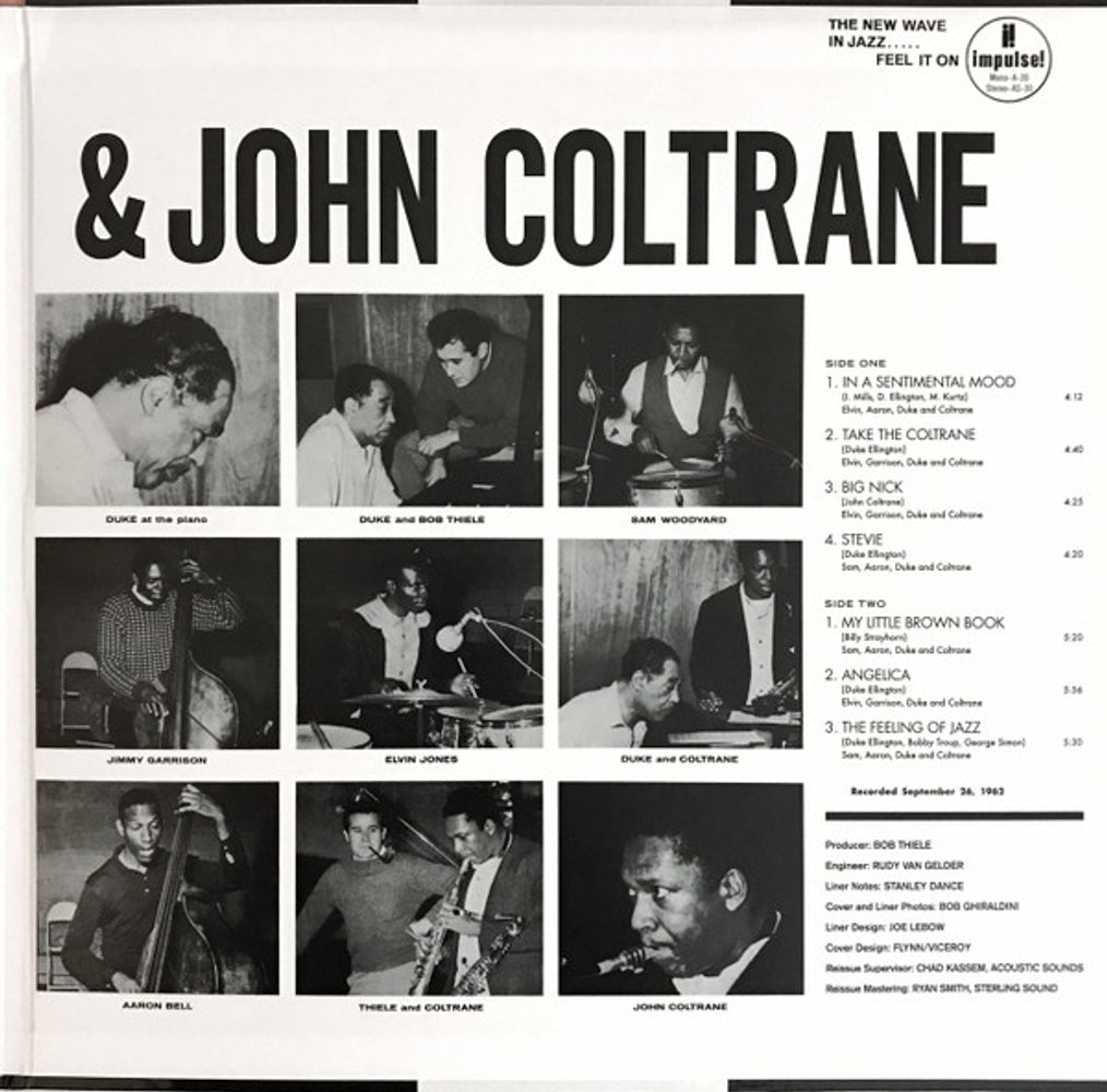 Duke Ellington & John Coltrane – Duke Ellington & John Coltrane (LP Vinyl)