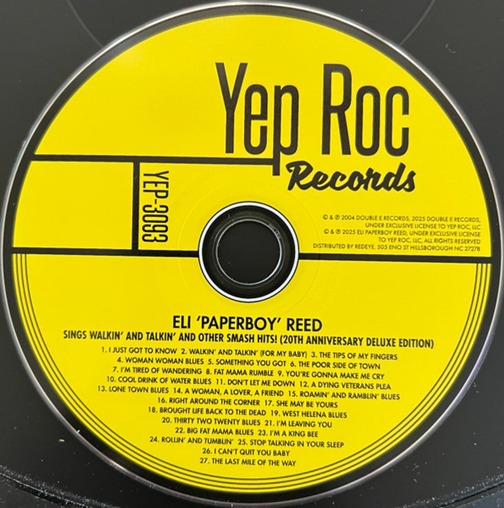 Eli "Paperboy" Reed – Sings Walkin' And Talkin' And Other Smash Hits (CD)