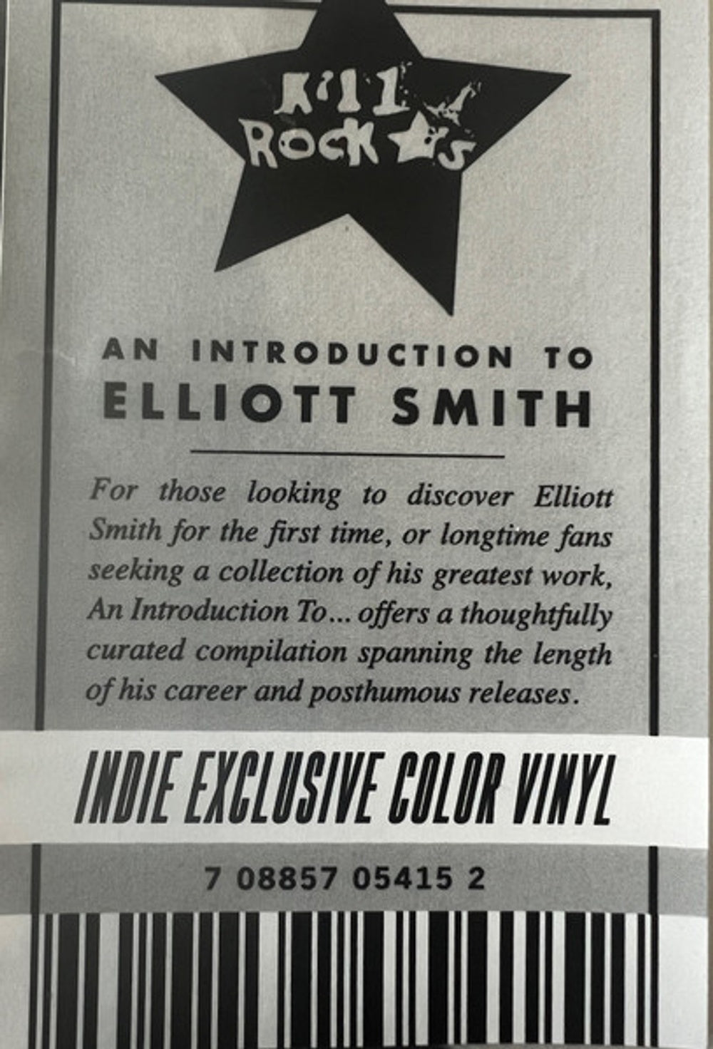 Elliott Smith – Introduction To Elliott Smith (LP Vinyl)
