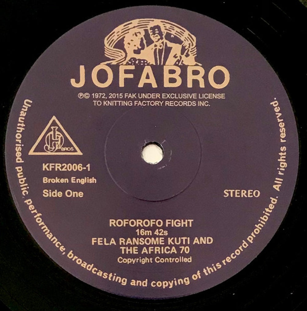 Fela Kuti – Roforofo Fight (LP Vinyl)