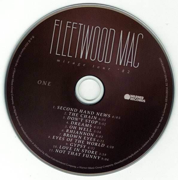 Fleetwood Mac – Mirage Tour 82 (2-CD)
