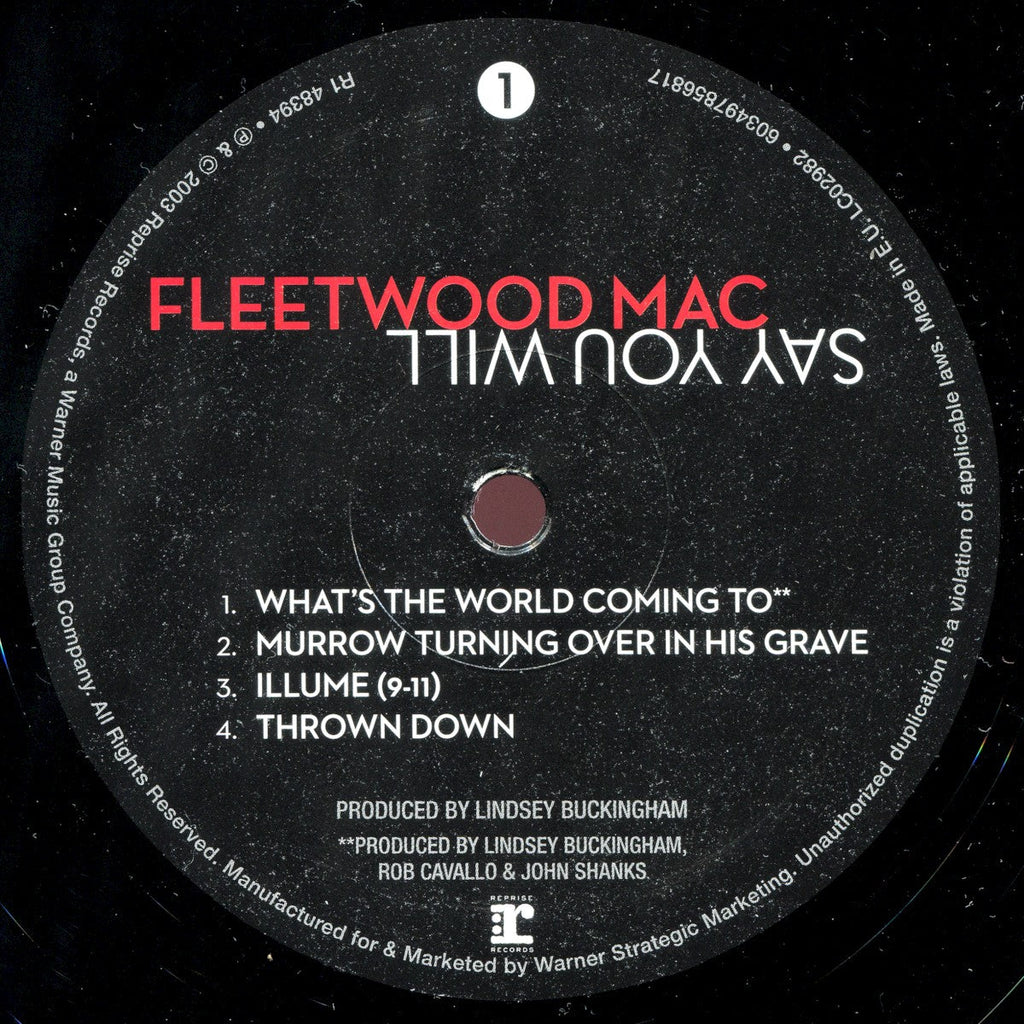 Fleetwood Mac – Say You Will (2-LP Vinyl)