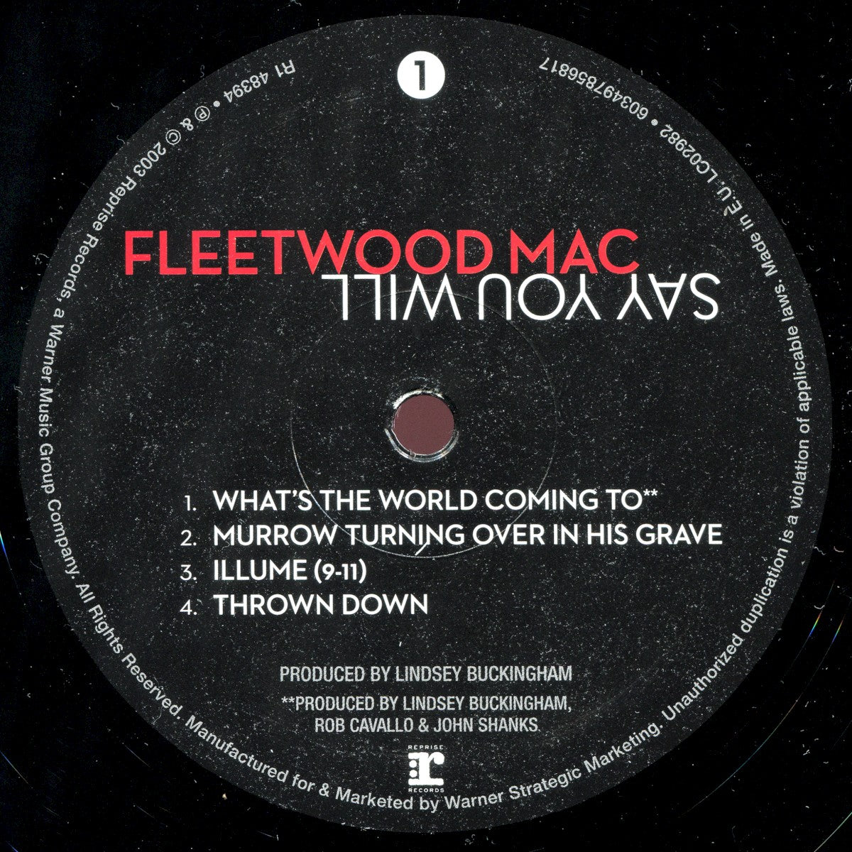 Fleetwood Mac – Say You Will (2-LP Vinyl)